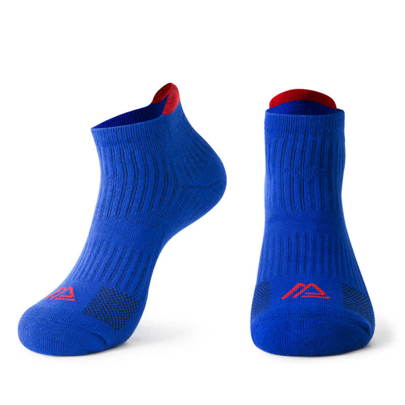 Solid Color Breathable Sweat-wicking Sports Socks(5 Pairs) - image 6