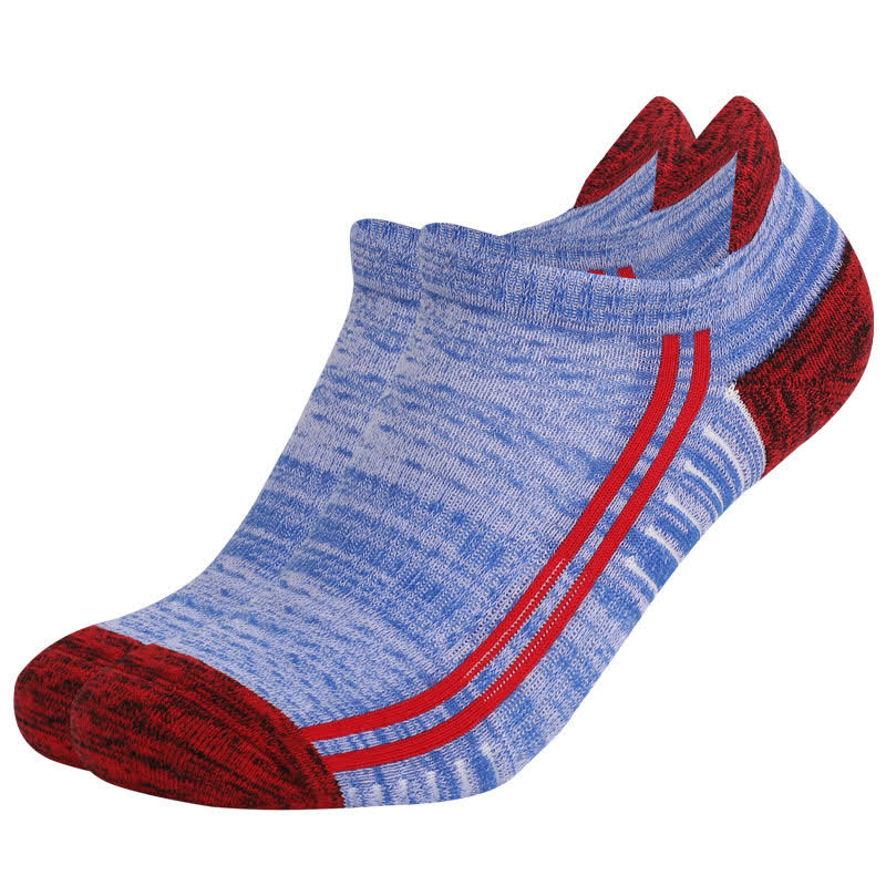 Colorful Striped Cotton Sweat-wicking Breathable Socks(6 Pairs)