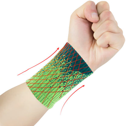 Gradient Color Fitness Wrist Sleeves(2 Pairs)