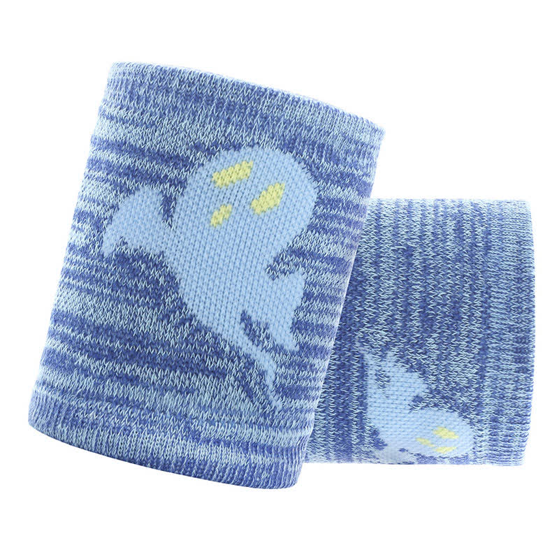 Cute Ghost Pattern Sports Wrist Sleeves(2 Pairs) - image 4