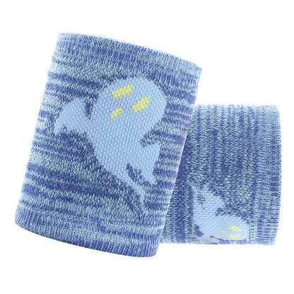 Cute Ghost Pattern Sports Wrist Sleeves(2 Pairs) - image 4