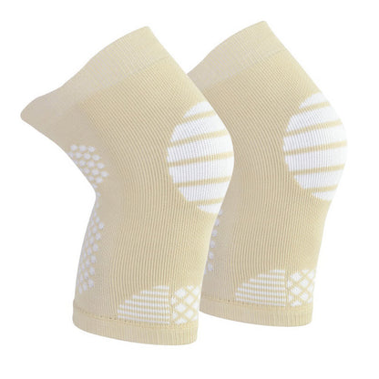 Outdoor Sports Knee Pads - Beige&White - L - image 7