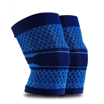 Thin Outdoor Sports Cycling Knee Pads - Blue - L - image 3