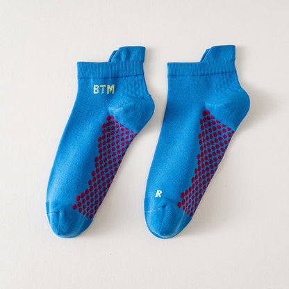 Quick Dry Wear-resistant Breathable Sports Socks(7 Pairs) - Blue - EU36-43(US4-9) - image 5