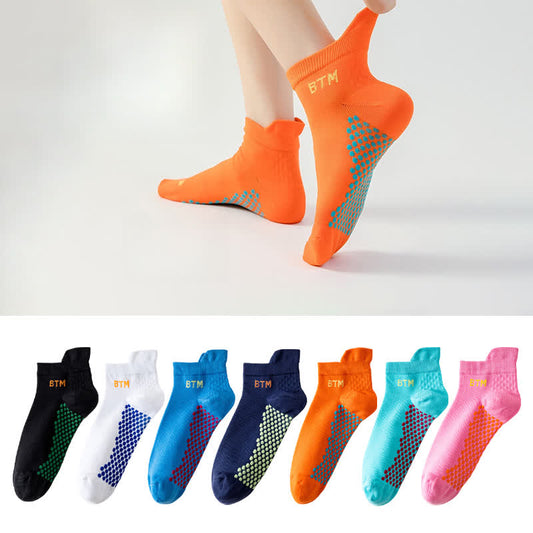 Quick Dry Wear-resistant Breathable Sports Socks(7 Pairs) - image 0