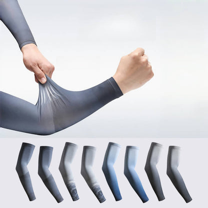 Outdoor Sun Protection Gradient Arm Sleeves(2 Pairs) - image 0