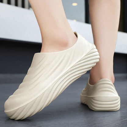 Solid Color Non-slip Waterproof Kitchen Shoes