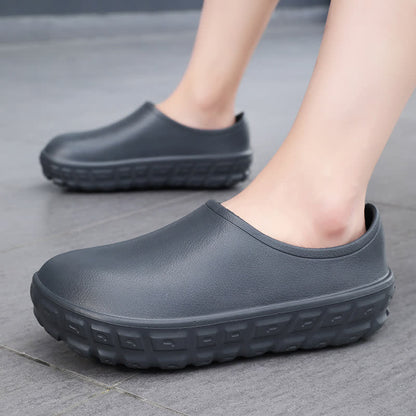 Fashion Slip-on Low-top Waterproof Kitchen Shoes - image 12