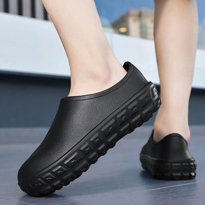 Fashion Slip-on Low-top Waterproof Kitchen Shoes - image 17