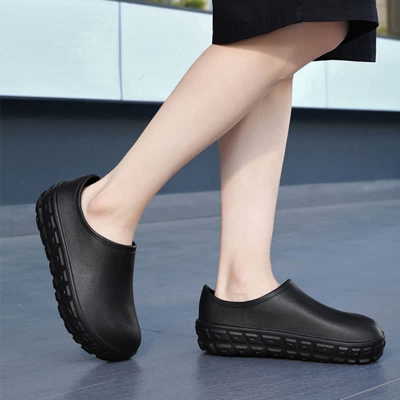 Fashion Slip-on Low-top Waterproof Kitchen Shoes