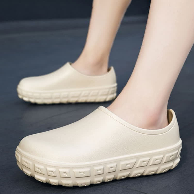 Fashion Slip-on Low-top Waterproof Kitchen Shoes - image 1