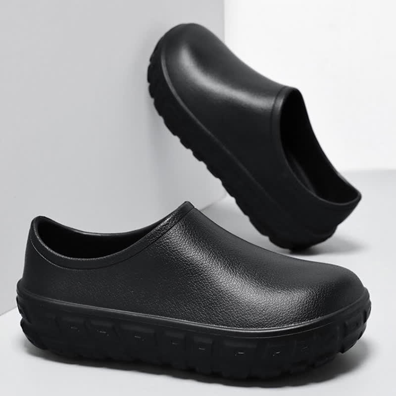 Fashion Slip-on Low-top Waterproof Kitchen Shoes