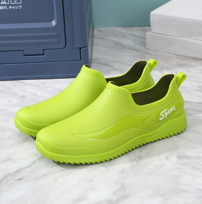 Solid Color Non-slip Waterproof Gardening Shoes