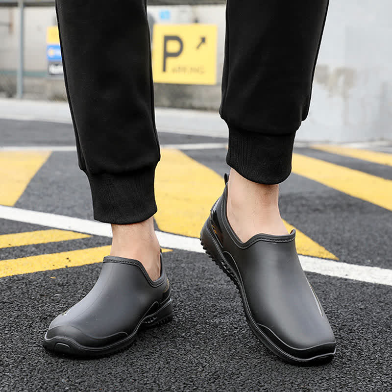 Solid Color Non-slip Waterproof Gardening Shoes