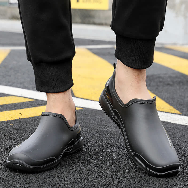Solid Color Non-slip Waterproof Gardening Shoes - image 21