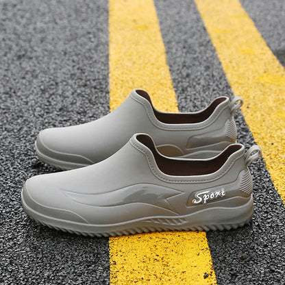 Solid Color Non-slip Waterproof Gardening Shoes