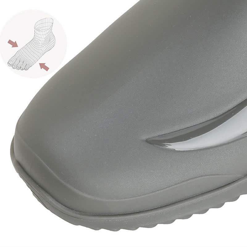 Solid Color Non-slip Waterproof Gardening Shoes