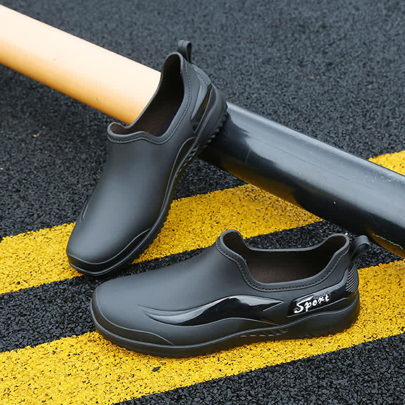 Solid Color Non-slip Waterproof Gardening Shoes
