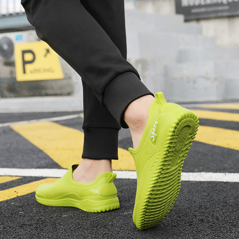 Solid Color Non-slip Waterproof Gardening Shoes - image 4