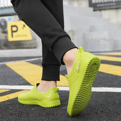 Solid Color Non-slip Waterproof Gardening Shoes - image 4