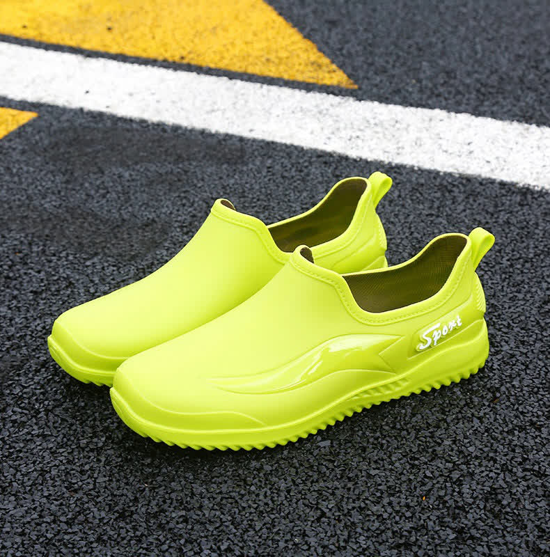 Solid Color Non-slip Waterproof Gardening Shoes