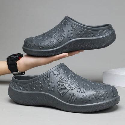 Puzzle Waterproof Non-slip Shoes - Grey - EU44/45(US10/11) - image 11
