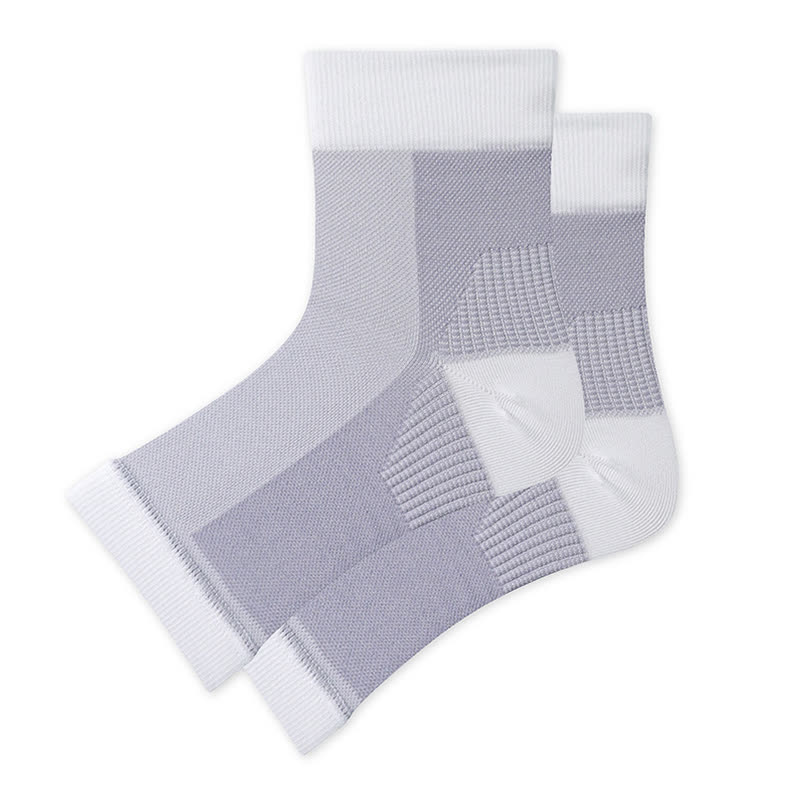 Plus Size Elastic Sports Ankle Braces - White - XL - image 14