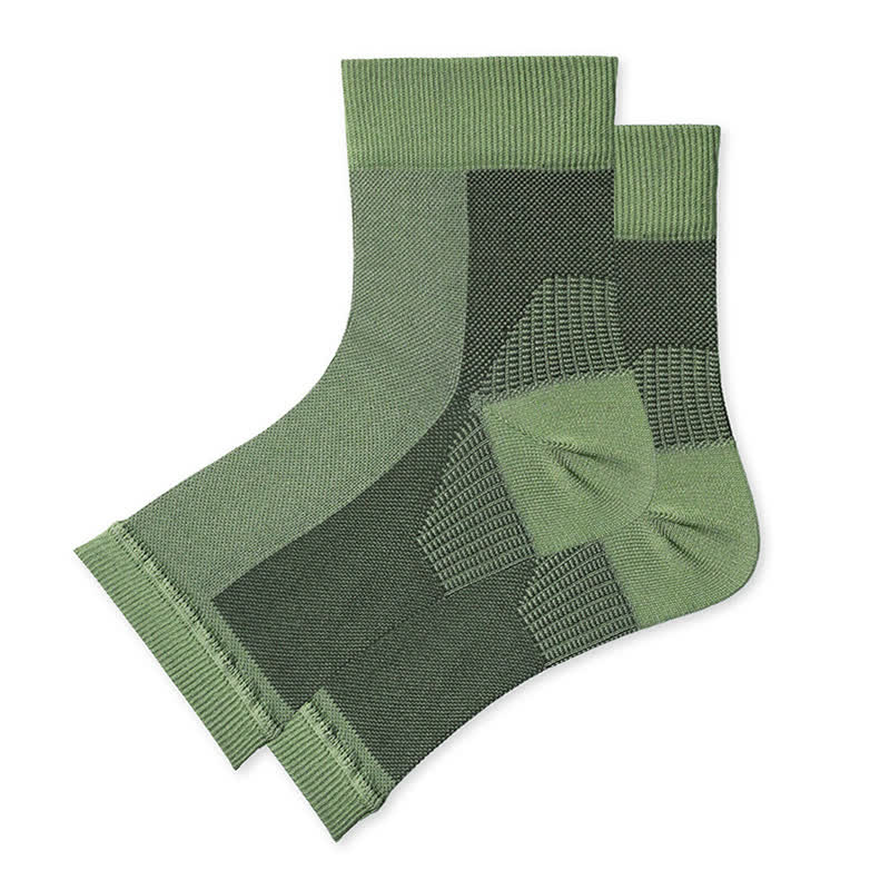 Plus Size Elastic Sports Ankle Braces - Green - XL - image 11