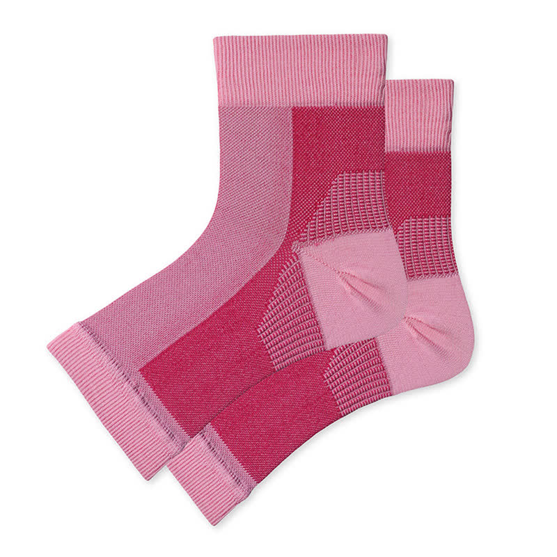 Plus Size Elastic Sports Ankle Braces - Pink - XL - image 3