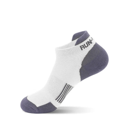 Sweat-wicking Breathable Sports Ankle Compression Socks(5 Pairs) - White - EU40-44(US7-10) - image 9