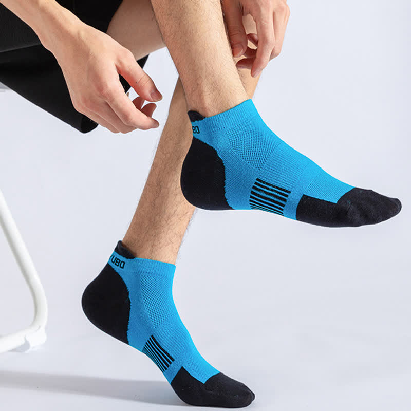 Sweat-wicking Breathable Sports Ankle Compression Socks(5 Pairs) - image 4