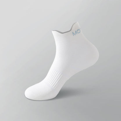 Letter Thin Solid Color Breathable Ankle Compression Socks(6 Pairs)
