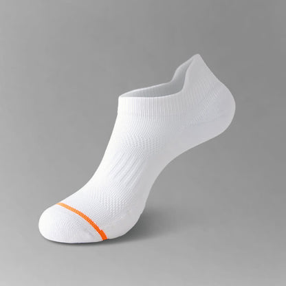 Cotton Sweat-wicking Sports Running Ankle Compression Socks(5 Pairs) - White - EU35-40(US3-7) - image 13