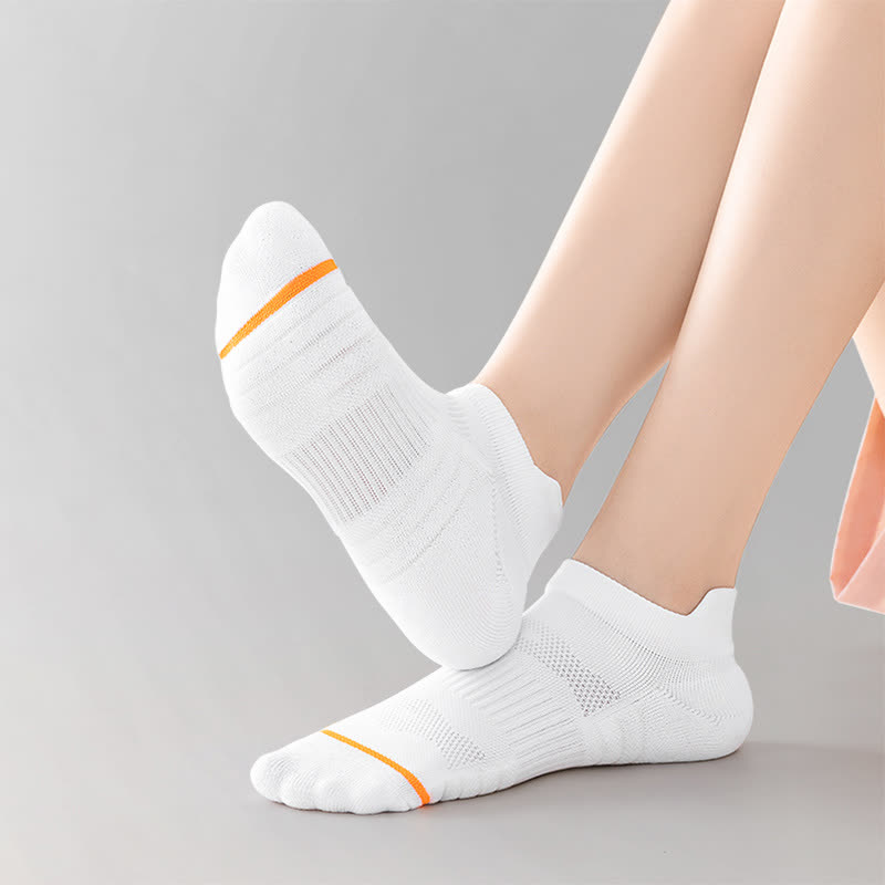 Cotton Sweat-wicking Sports Running Ankle Compression Socks(5 Pairs) - image 12