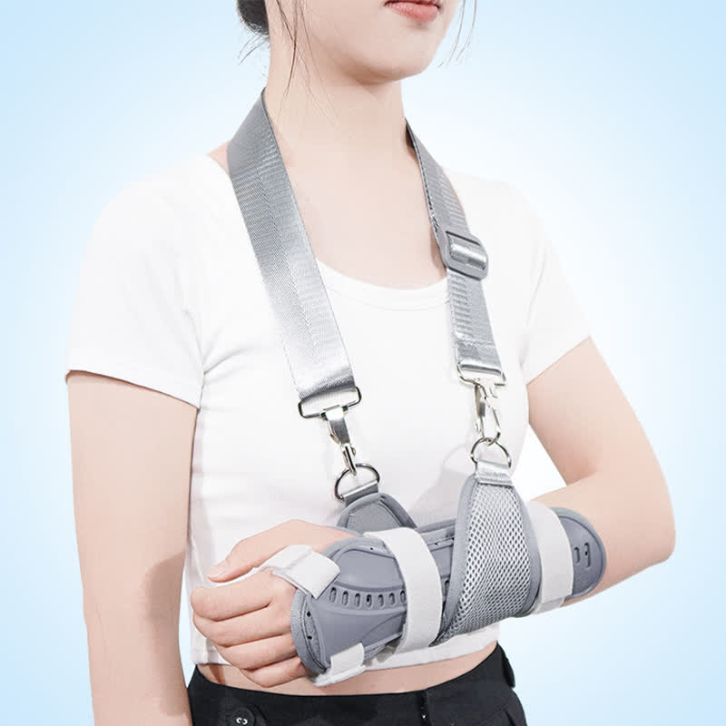 Sports Wrist Brace with Neck Sling and Support Splint - image 1