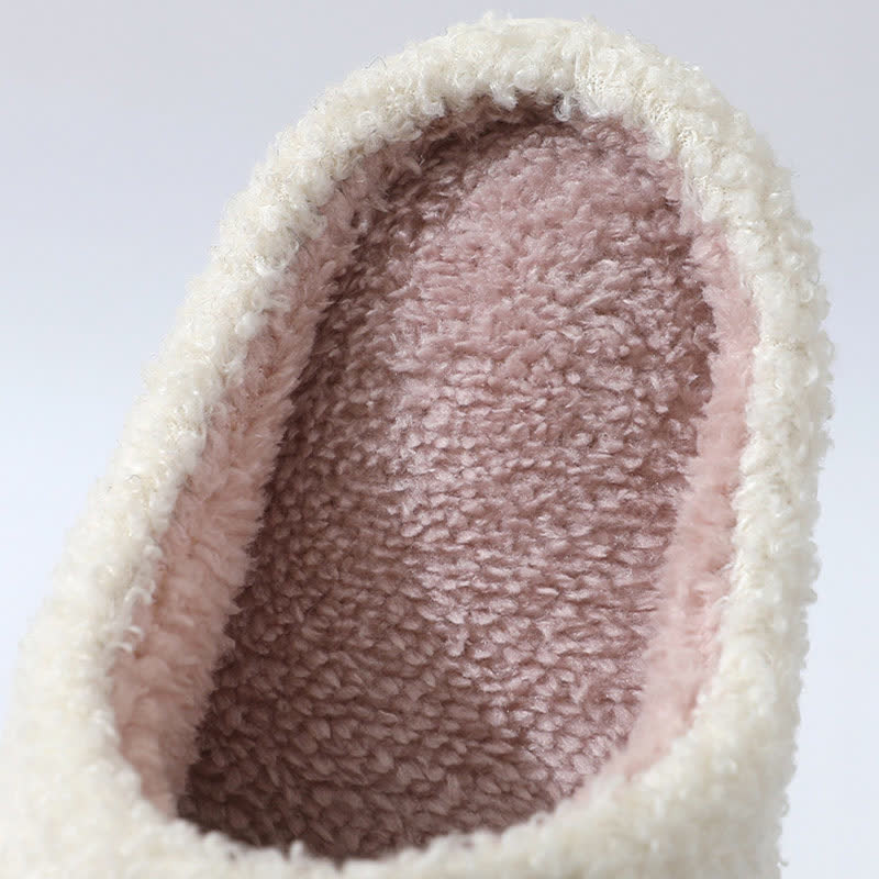 Plus Size Plush Animal Print Slippers - image 12