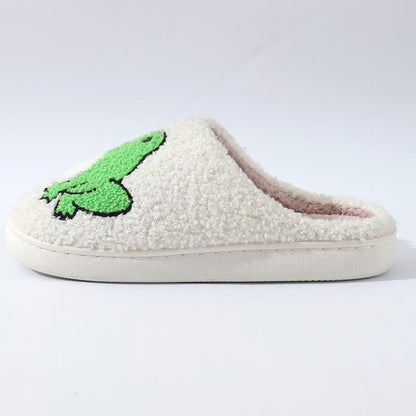 Plus Size Plush Animal Print Slippers - image 11