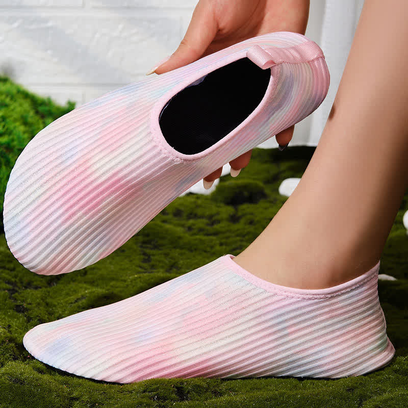 Plus Size Tie-dyed Beach Slippers