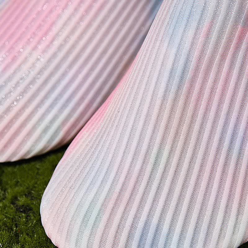Plus Size Tie-dyed Beach Slippers