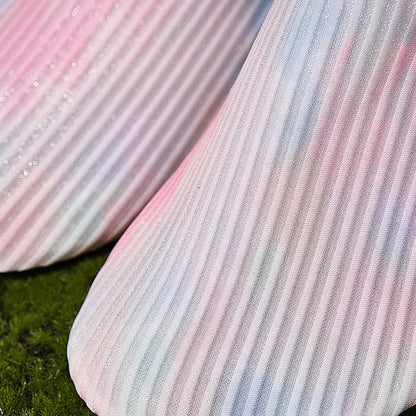 Plus Size Tie-dyed Beach Slippers