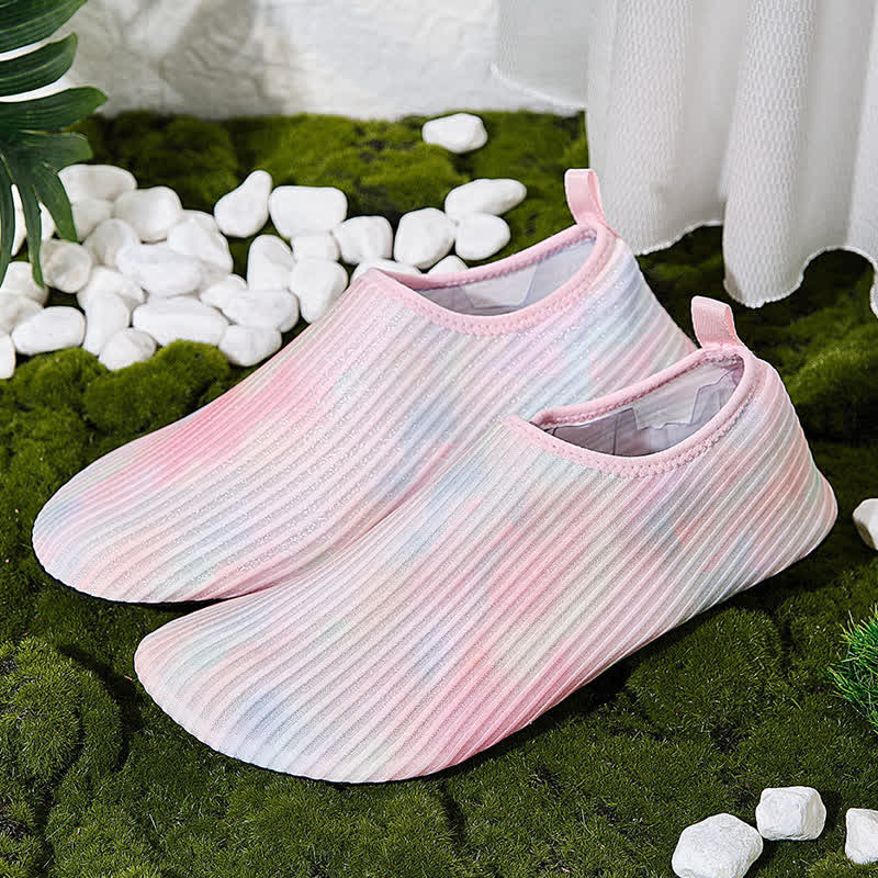 Plus Size Tie-dyed Beach Slippers