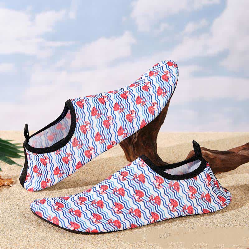 Colorful Pattern Non-slip Breathable Beach Slippers