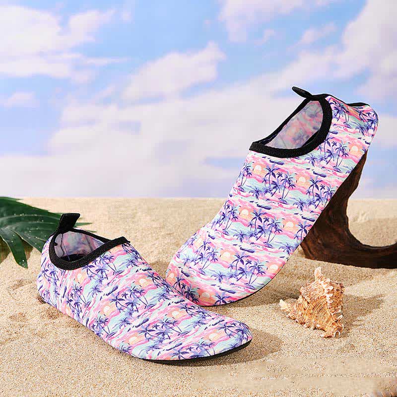 Colorful Pattern Non-slip Breathable Beach Slippers