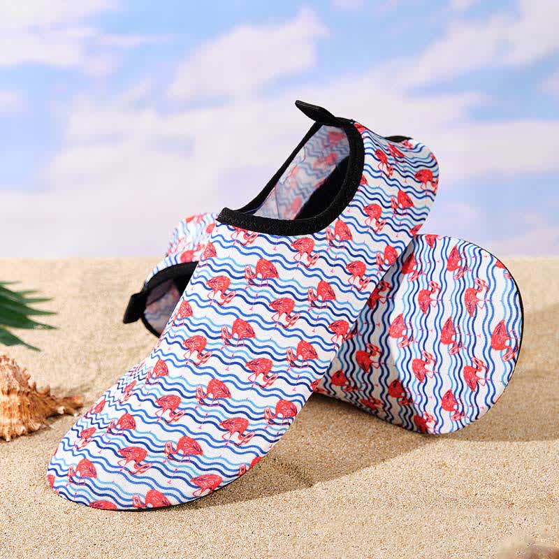 Colorful Pattern Non-slip Breathable Beach Slippers