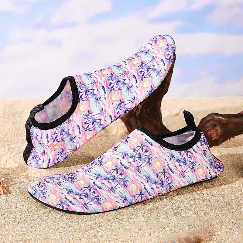 Colorful Pattern Non-slip Breathable Beach Slippers