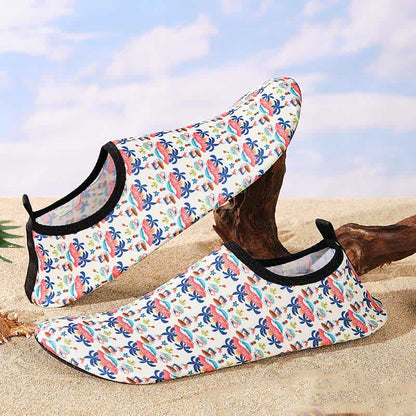 Colorful Pattern Non-slip Breathable Beach Slippers