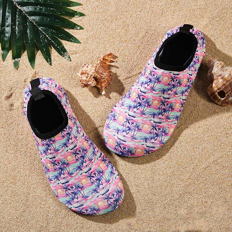 Colorful Pattern Non-slip Breathable Beach Slippers