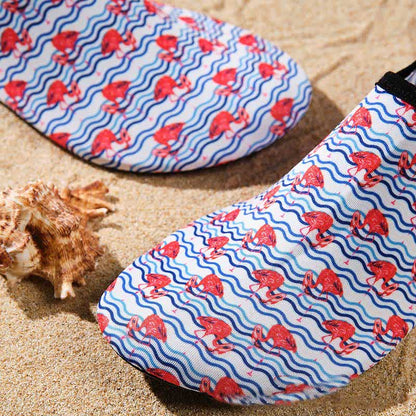 Colorful Pattern Non-slip Breathable Beach Slippers