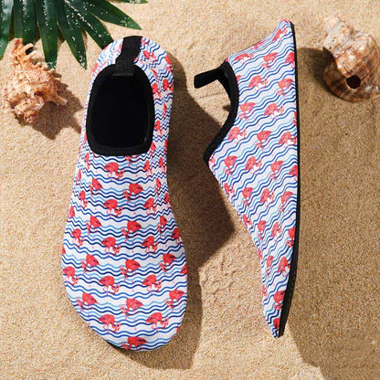 Colorful Pattern Non-slip Breathable Beach Slippers