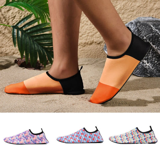 Colorful Pattern Non-slip Breathable Beach Slippers